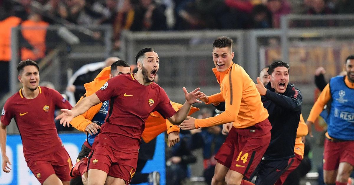 AS Roma na stunt tegen FC Barcelona (3-0) in halve finale CL - NRC