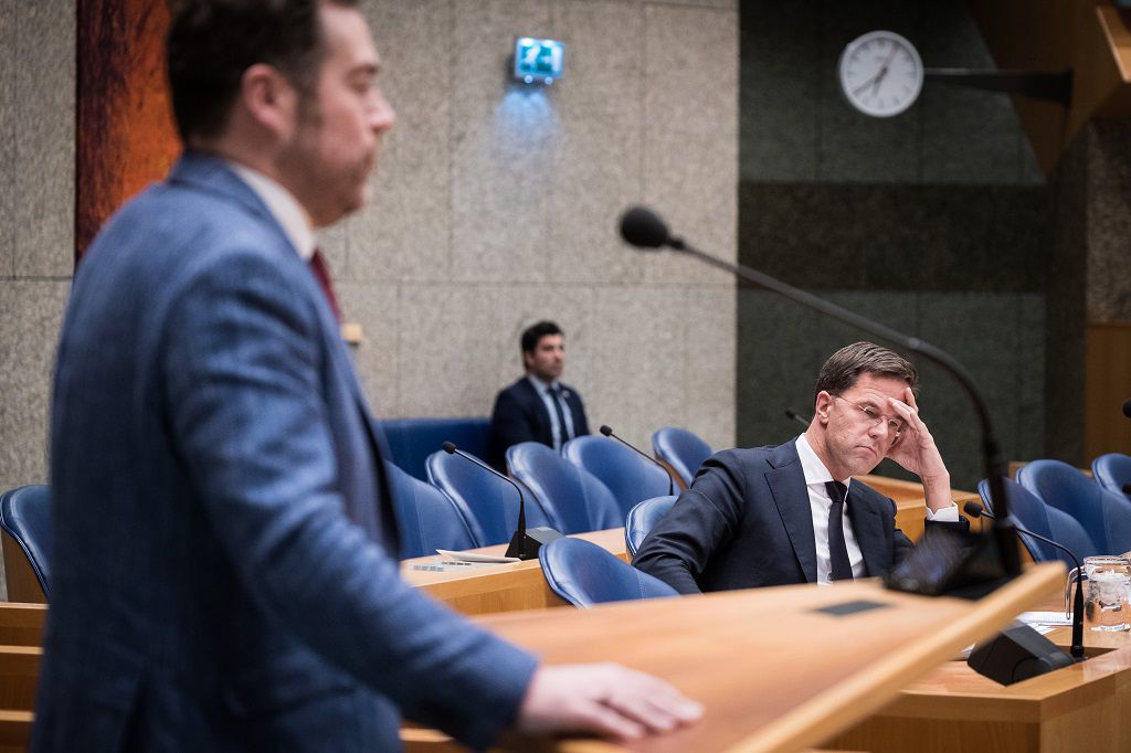 Debat met premier Rutte over aftreden Zijlstra 