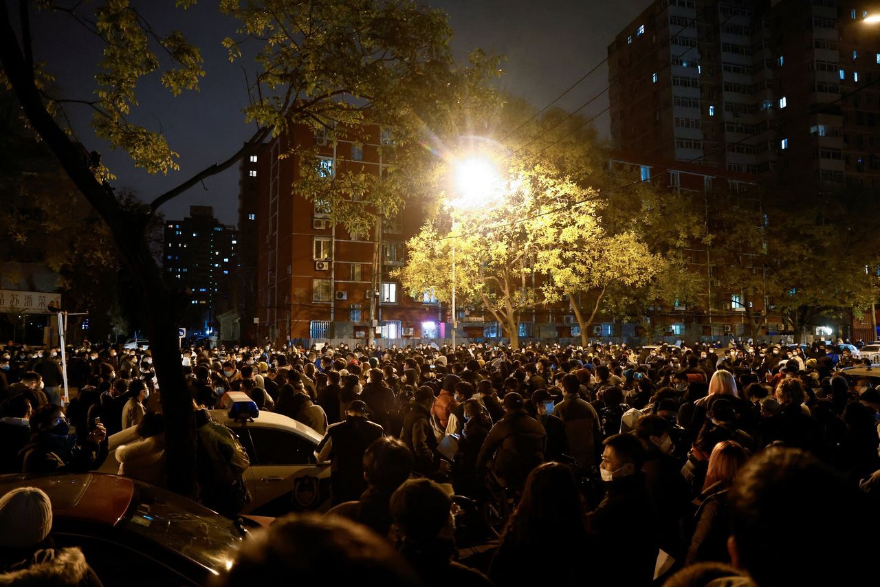Coronaprotesten in Beijing: ‘We zijn onredelijke beroving van onze vrijheid zat’ 