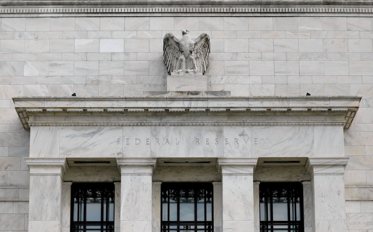 Het gebouw van de Federal Reserve in Washington.