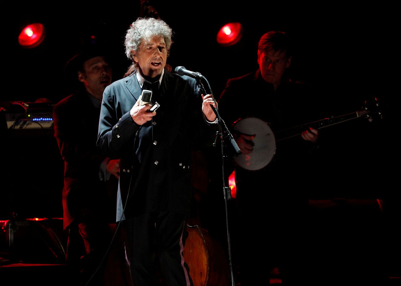 Bob Dylan leverde onlangs zijn Nobelprijs-rede in.