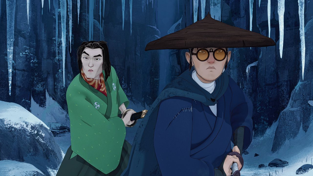 Bloedstollende vechtscènes en prachtige decors in serie ‘Blue Eye Samurai’ NRC