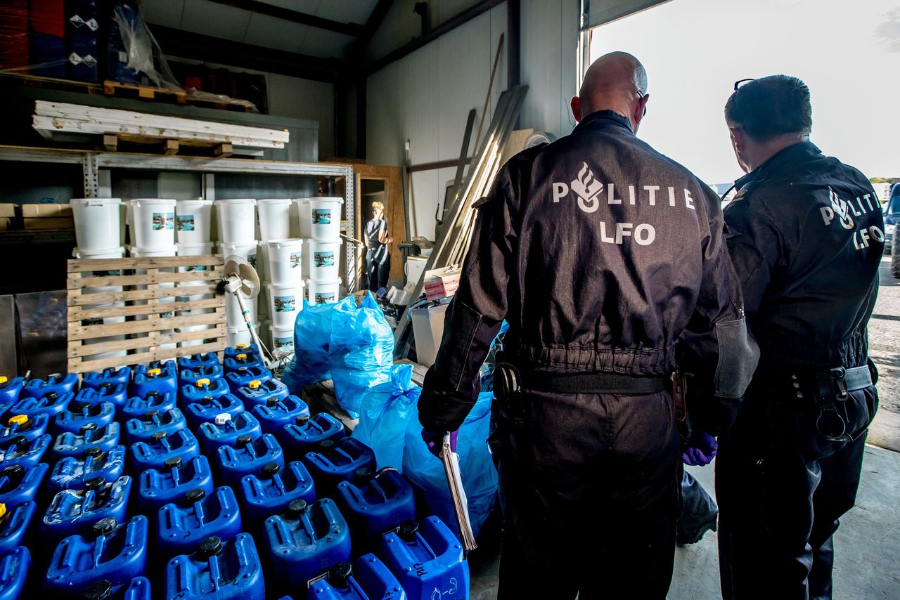 Politie: afgelopen jaar bijna helft meer drugslabs aangetroffen dan in 2022 