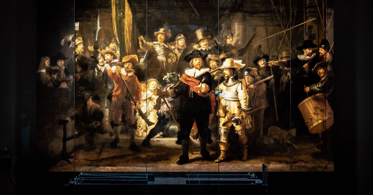 ‘Deze afgesneden Nachtwacht doet Rembrandt tekort’ - NRC