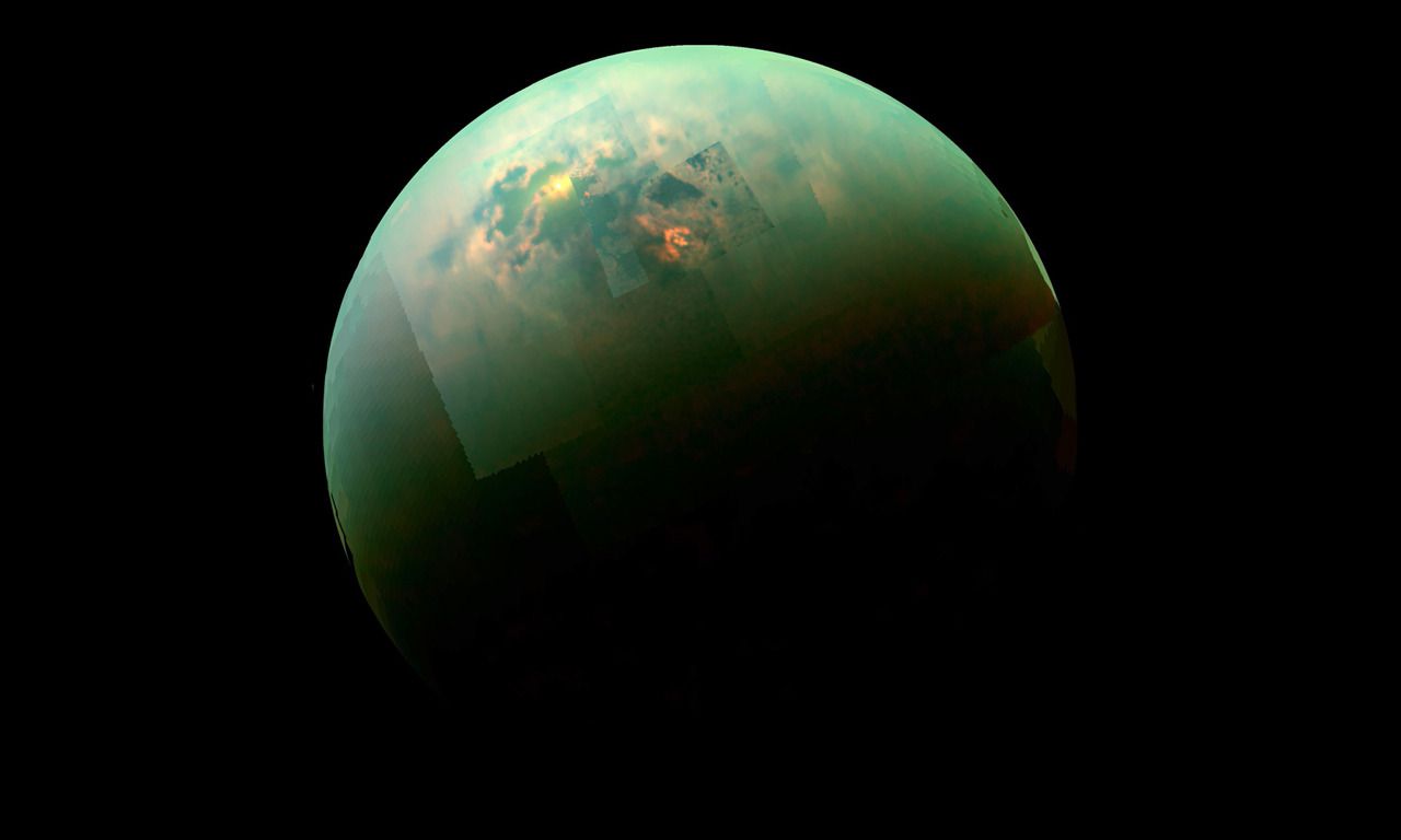 Vlies zeeën op Titan - NRC