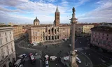 The Santa Maria Maggiore Basilica in Rome, where Pope Francis will be buried on Saturday. Photo Andreea Alexandru/AP 