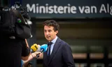 Jesse Klaver (PRO) na afloop van het gesprek over de begroting.