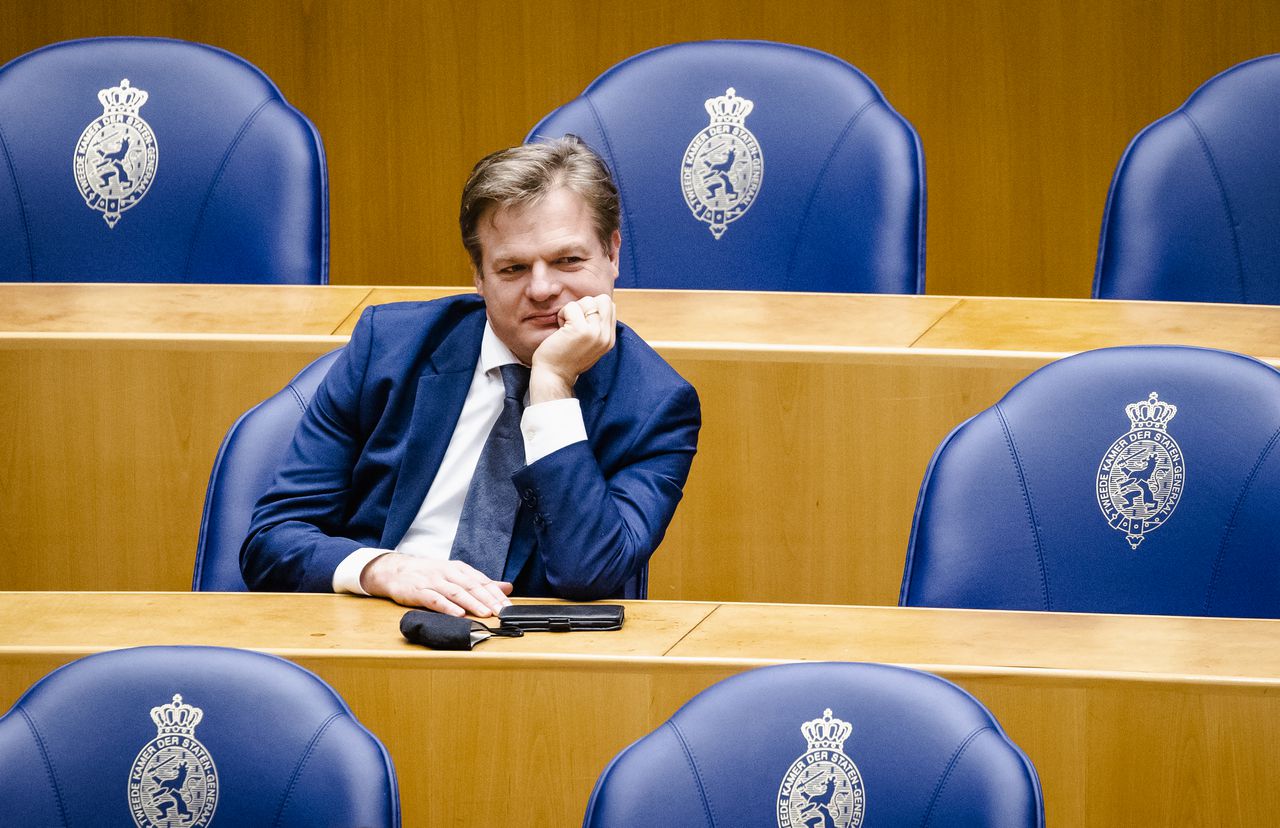 Pieter Omtzigt in de Tweede Kamer.