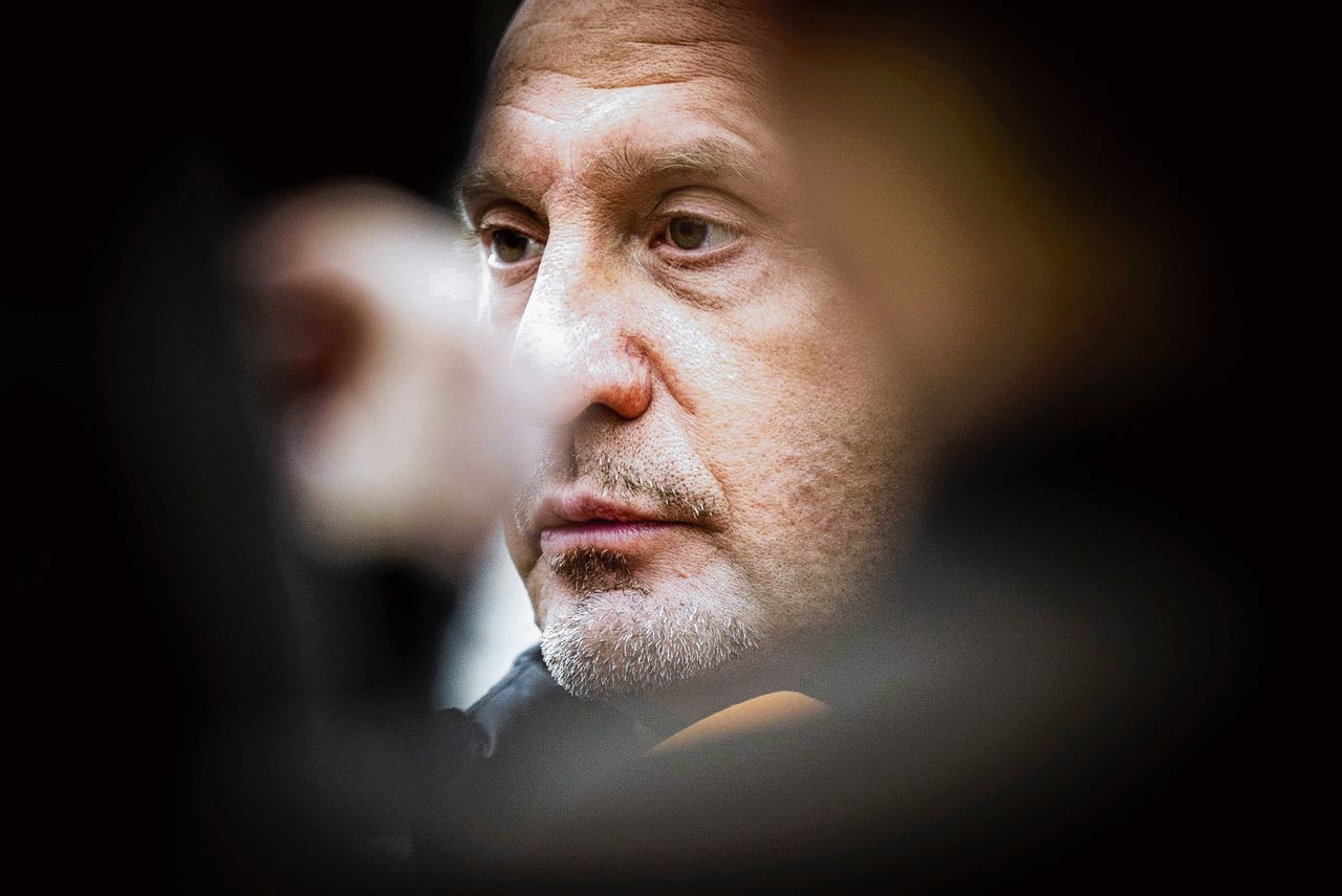 Klaas Otto donderdagochtend bij de rechtbank in Breda.