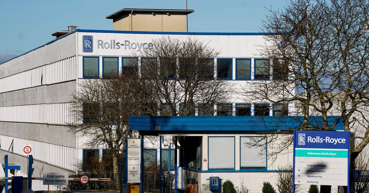 Norge forbyr salg av datterselskapet Rolls-Royce til Russland