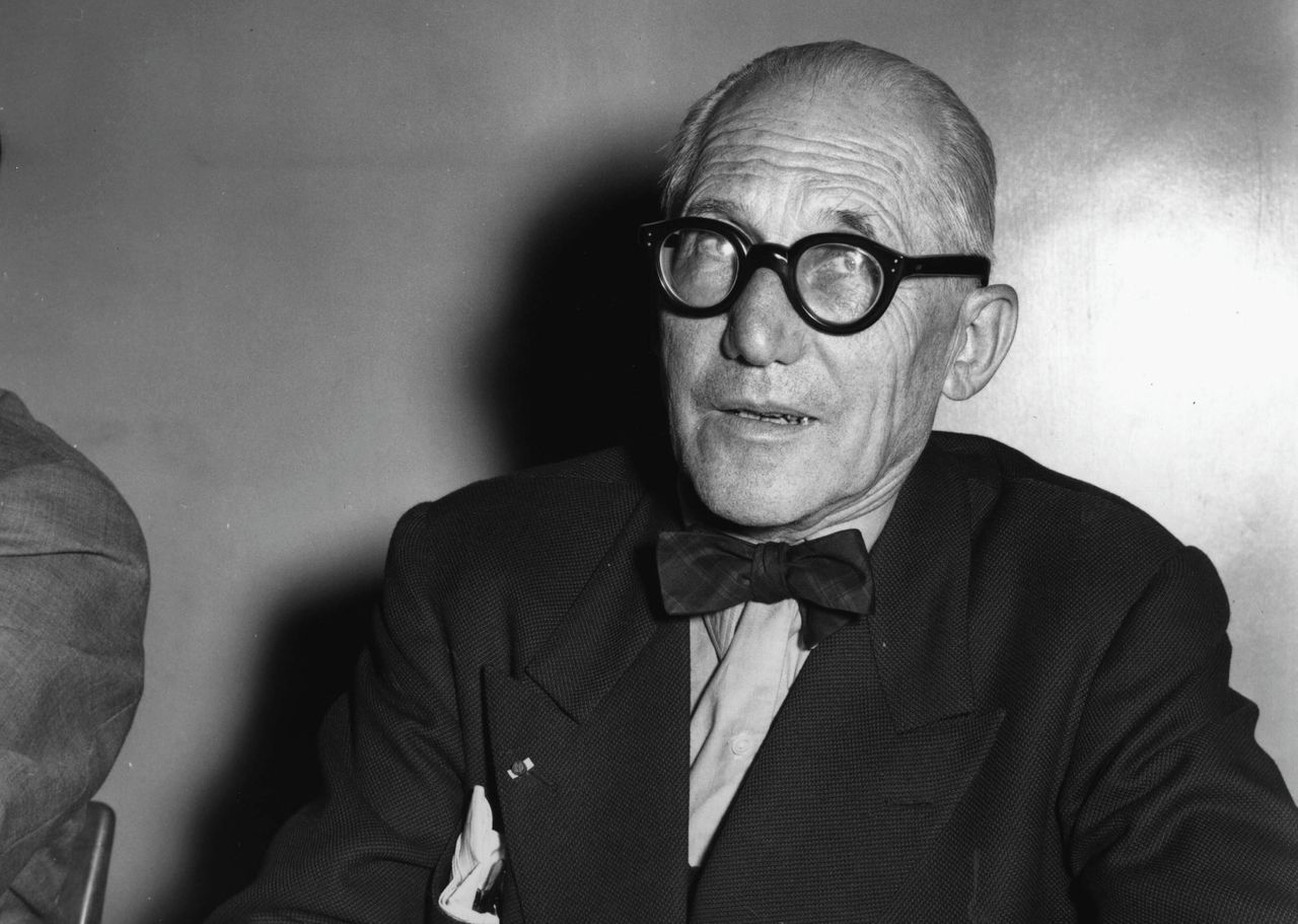 De Frans-Zwitserse architect Le Corbusier.