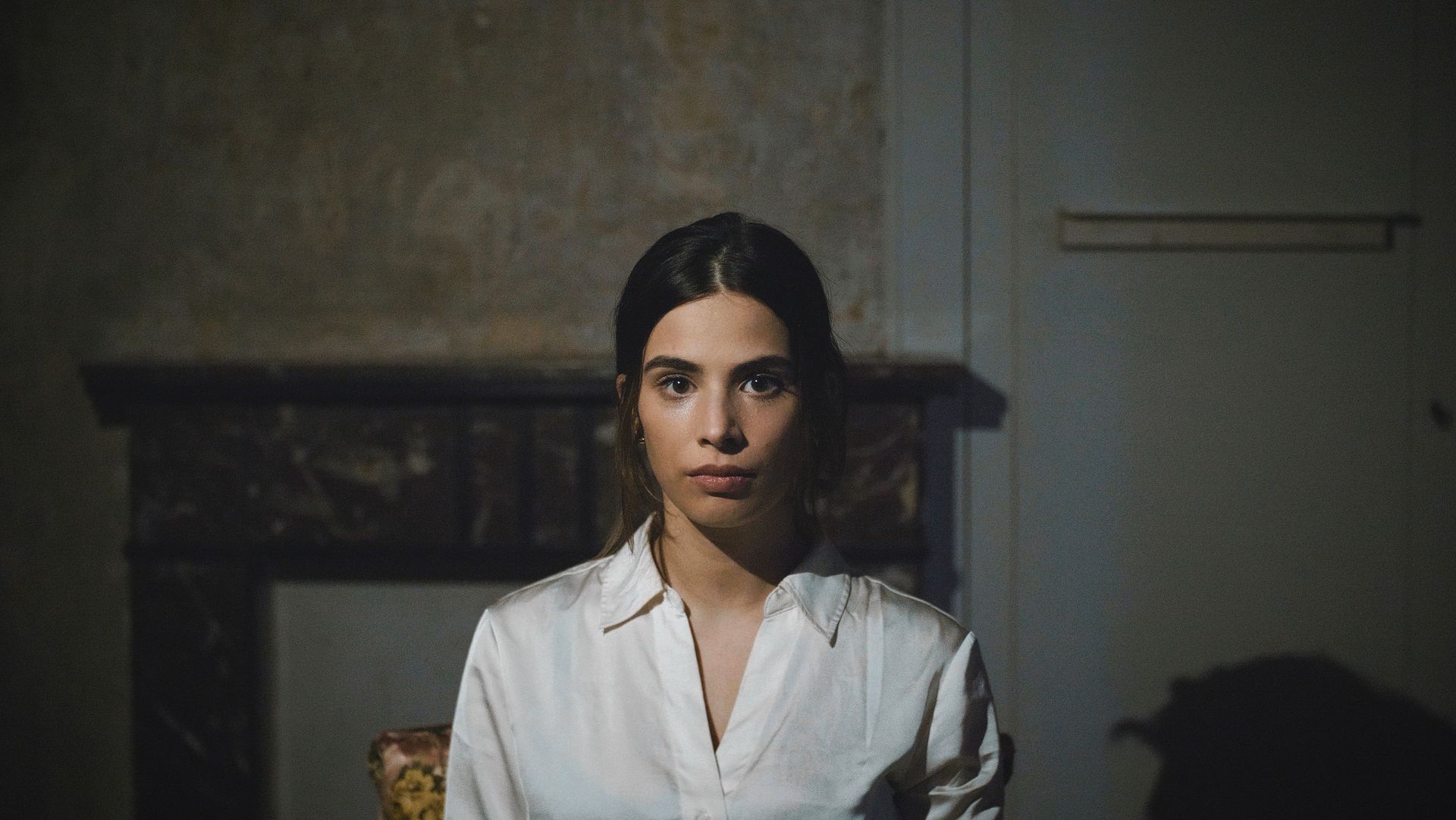 Eerste Violist Van Een Orkest