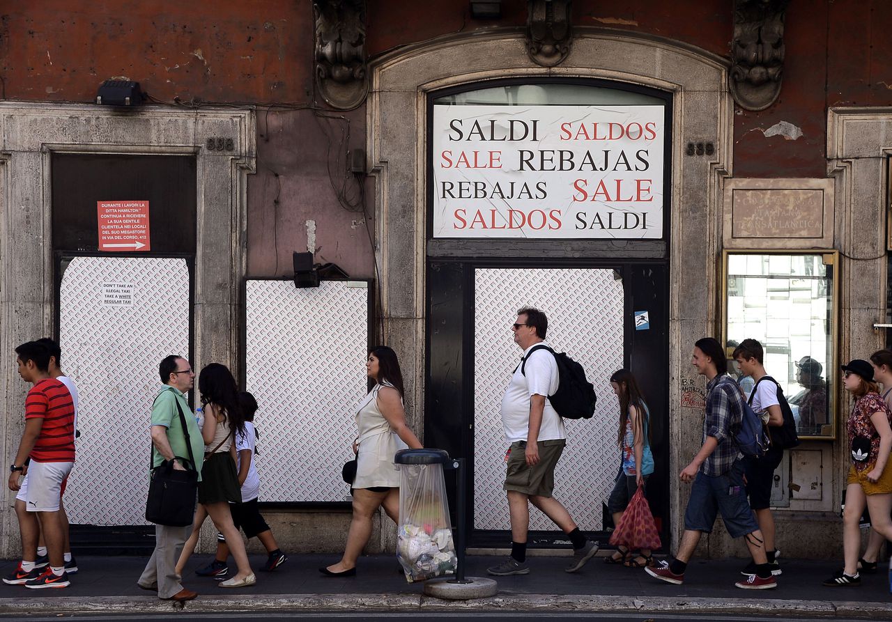  Nulgroei in Italië probleem voor banken en voor premier Renzi   