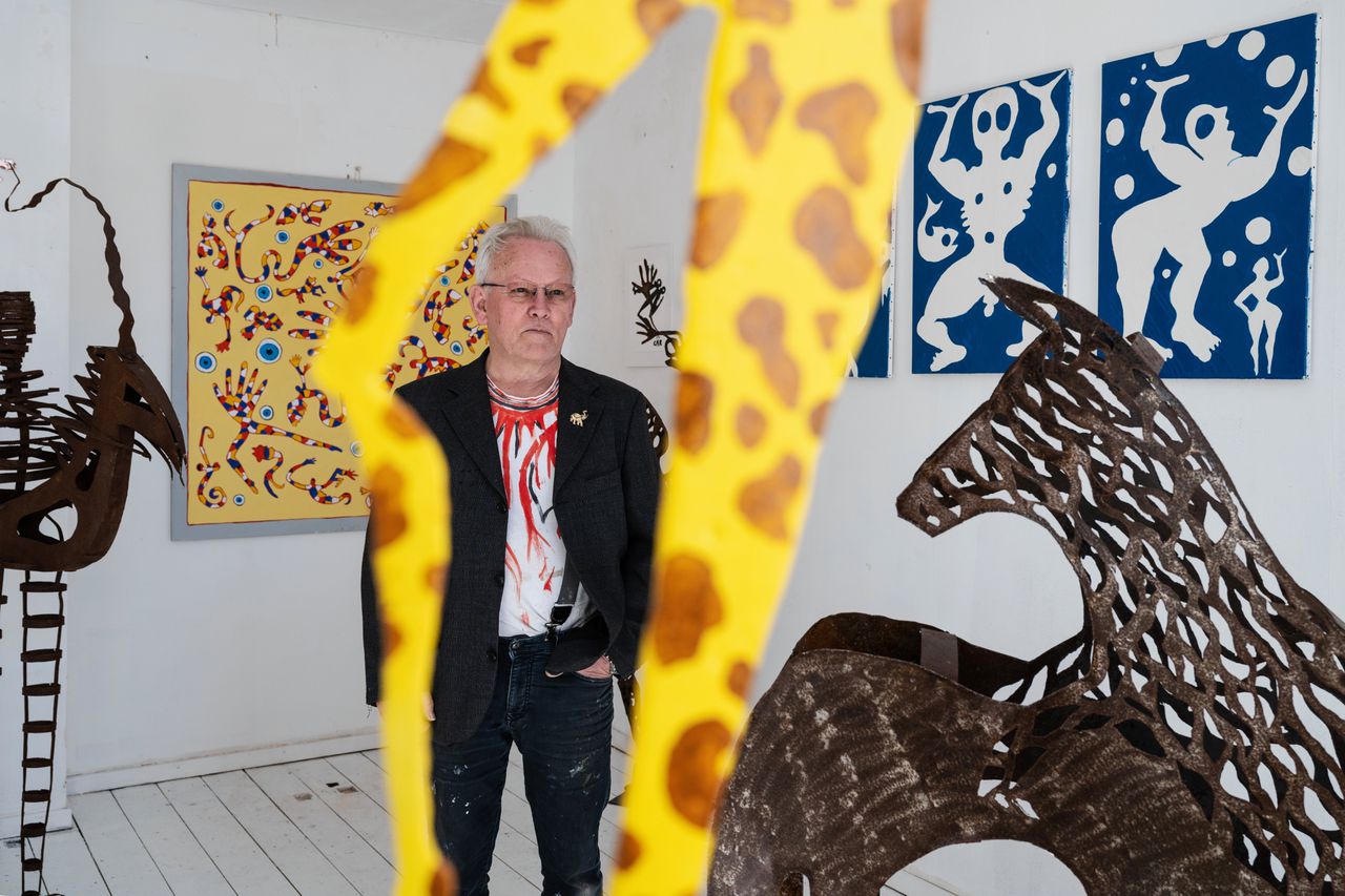Kunstenaar Chris Ripken: ‘Verwaarlozing in de stad, die vóél je’ - NRC