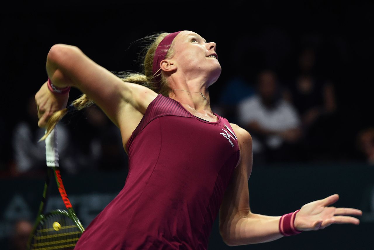 Bertens verslaat Kerber in eerste duel WTA Finals 