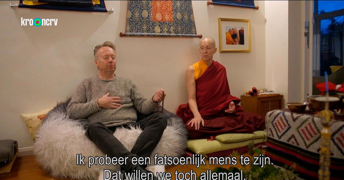 Joris Linssen treedt in de voetsporen van Boeddha