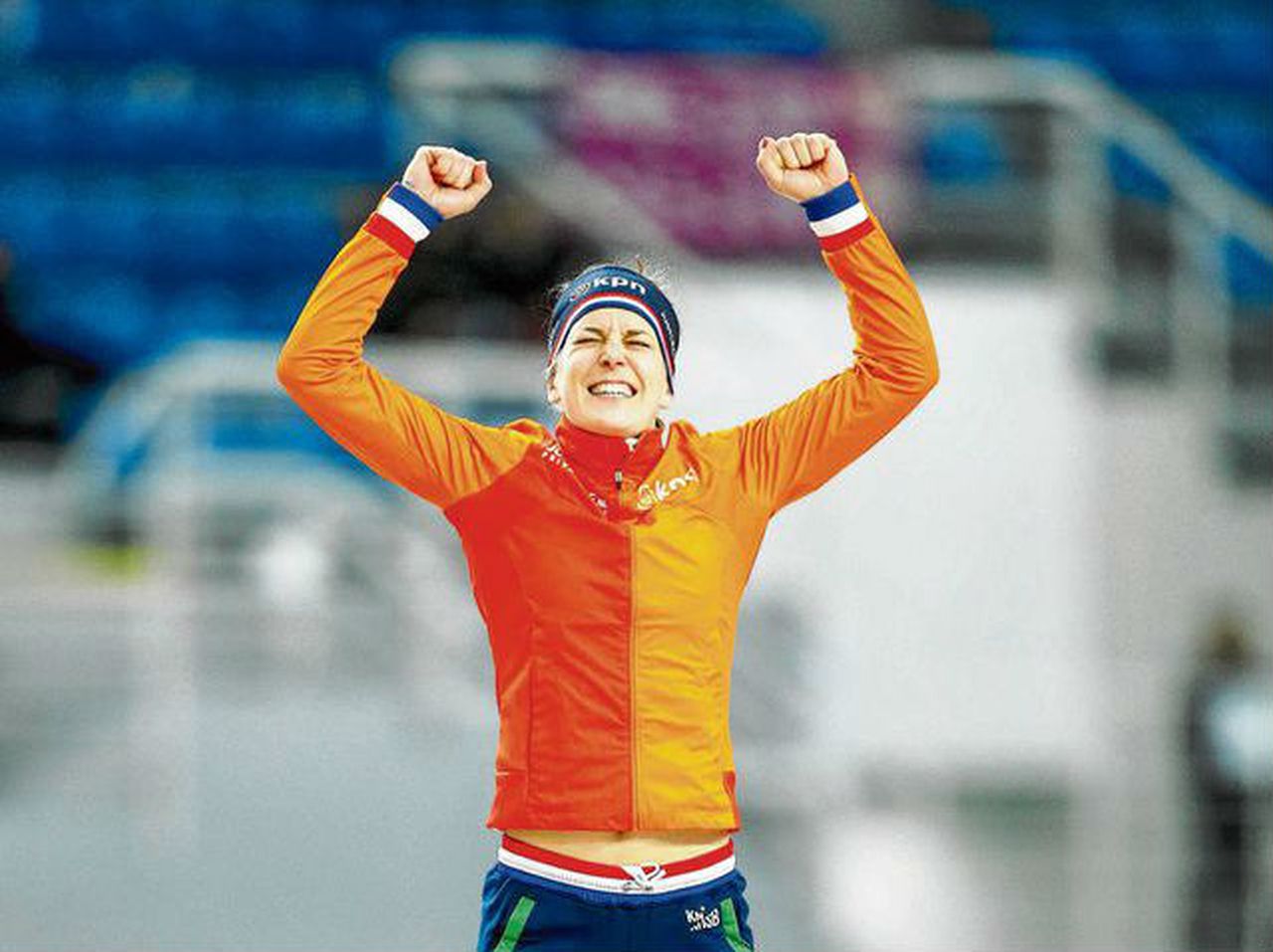 Wüst rijdt zich leeg op weg naar  derde wereldtitel 3.000 meter 
