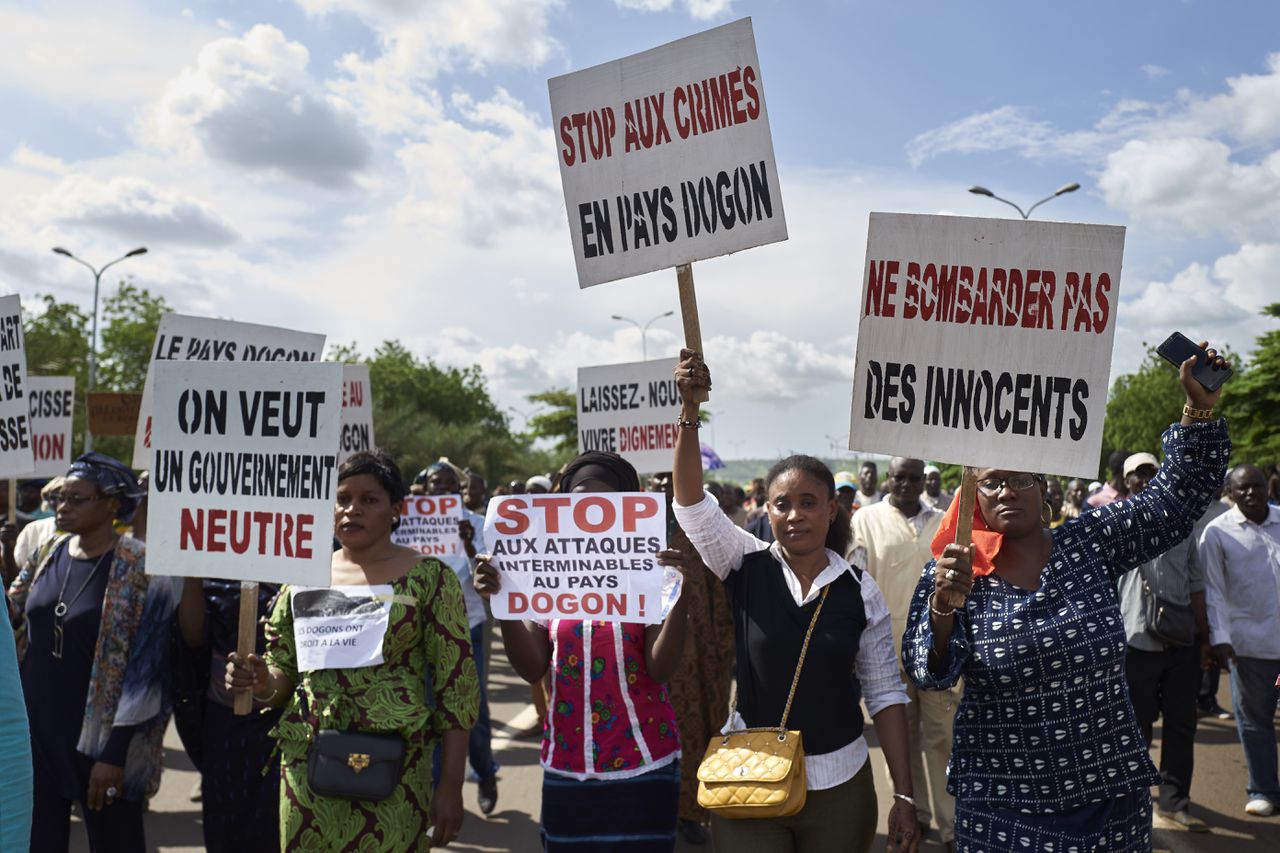 Malinese vrouwen spreken zich uit tegen geweld in hun land.