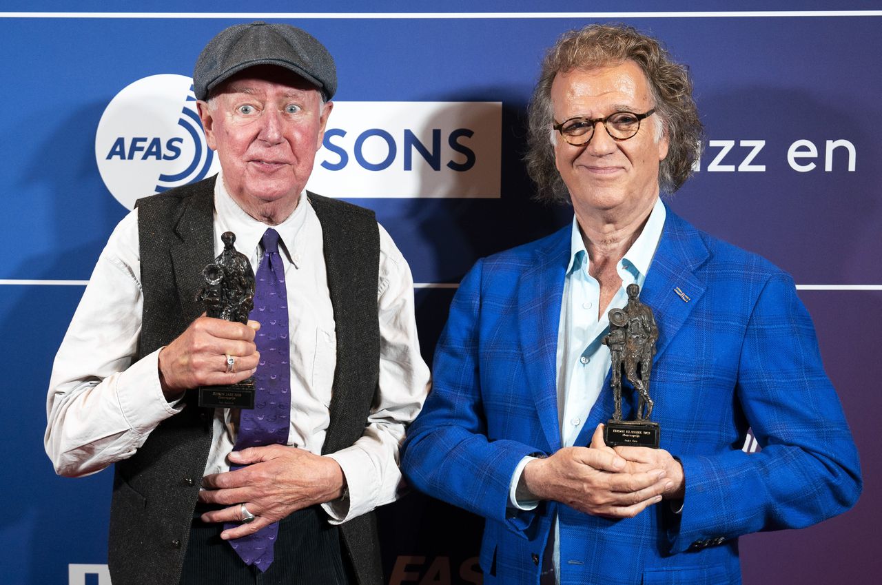 Edison Oeuvreprijs voor André Rieu en Han Bennink 