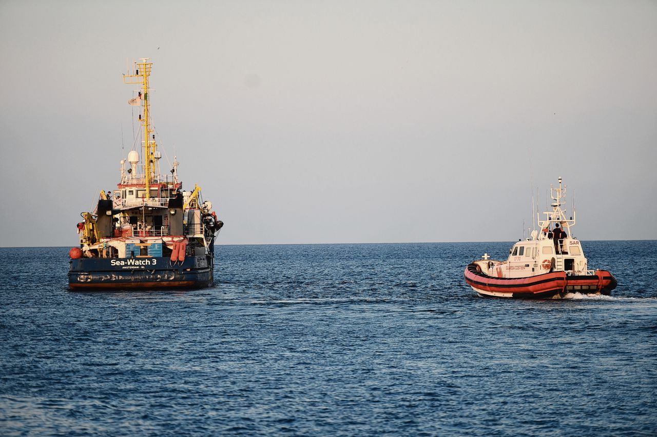 Migrantenboot Sea-Watch 3.