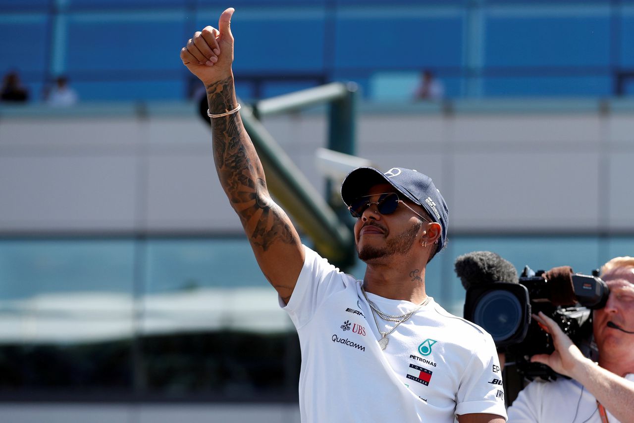 ‘Jullie zijn nog niet van me af’, zegt Lewis Hamilton 