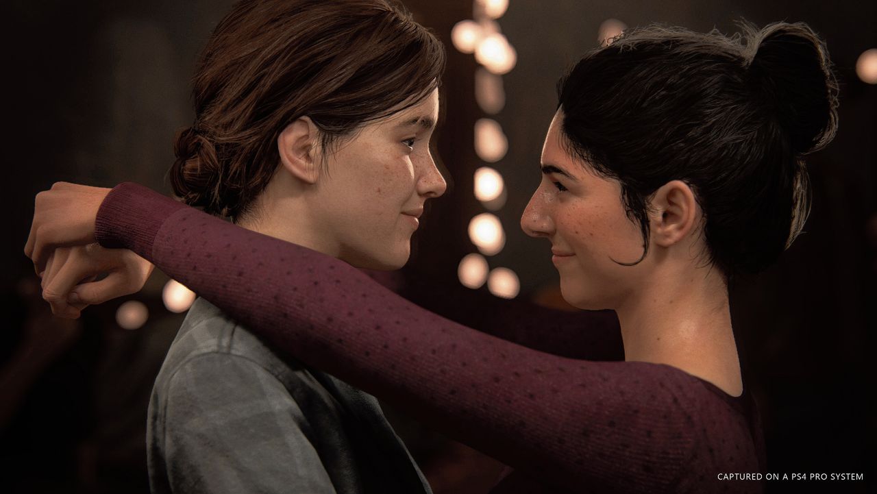 Ellie en Dina vormen een liefdeskoppel in The Last of Us 2.