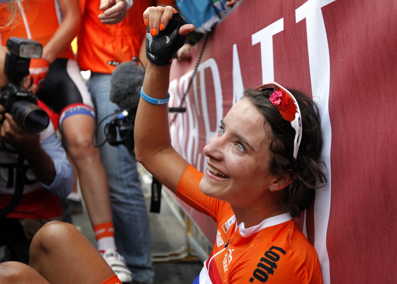 Marianne Vos sprint naar eerste Europese wegtitel 