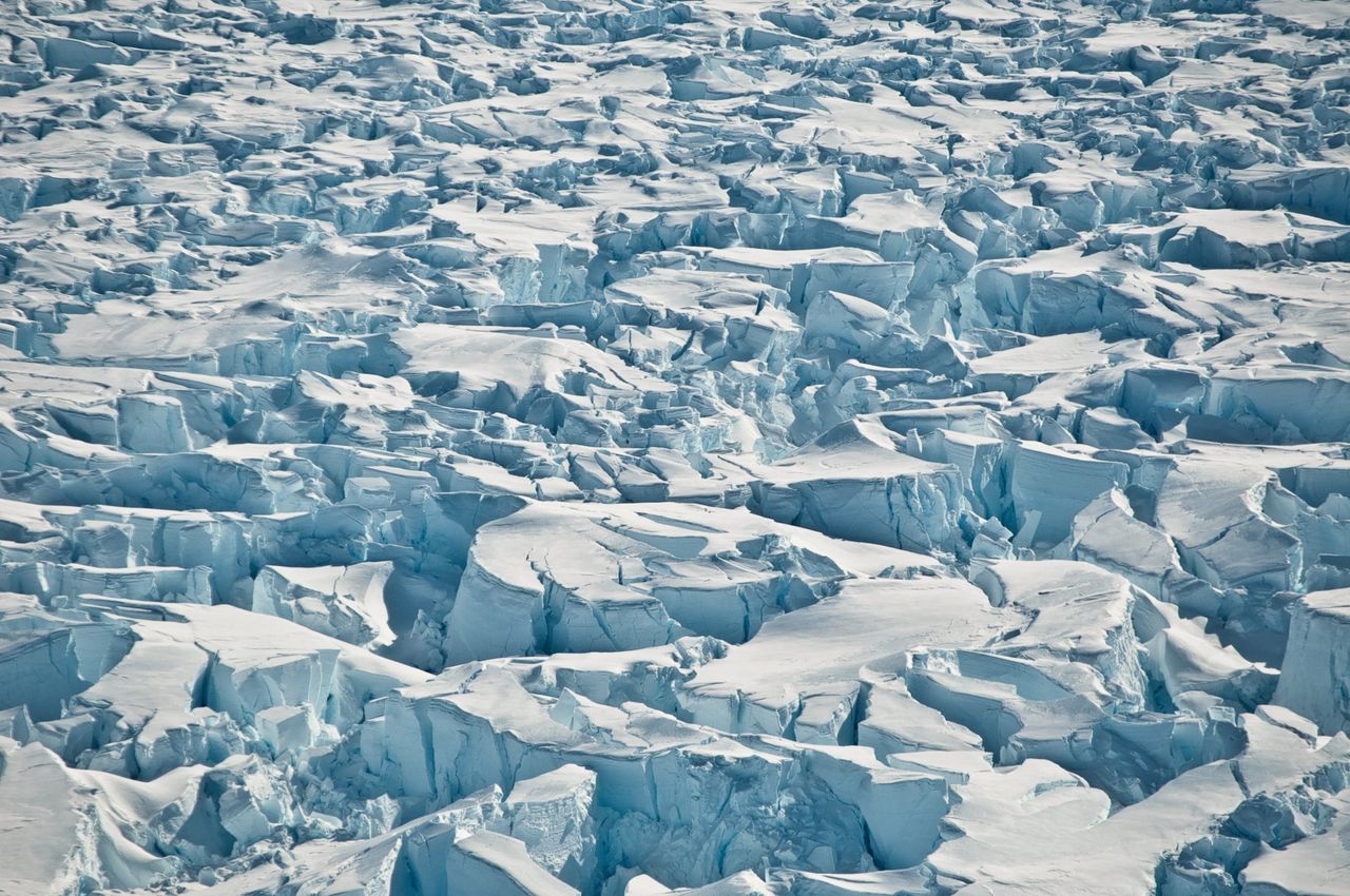 Het ijs op Antarctica smelt steeds sneller 