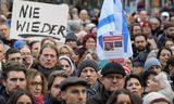 Unterstützungsbekundung in Frankfurt für Israel und seine Geiseln, 17. November.