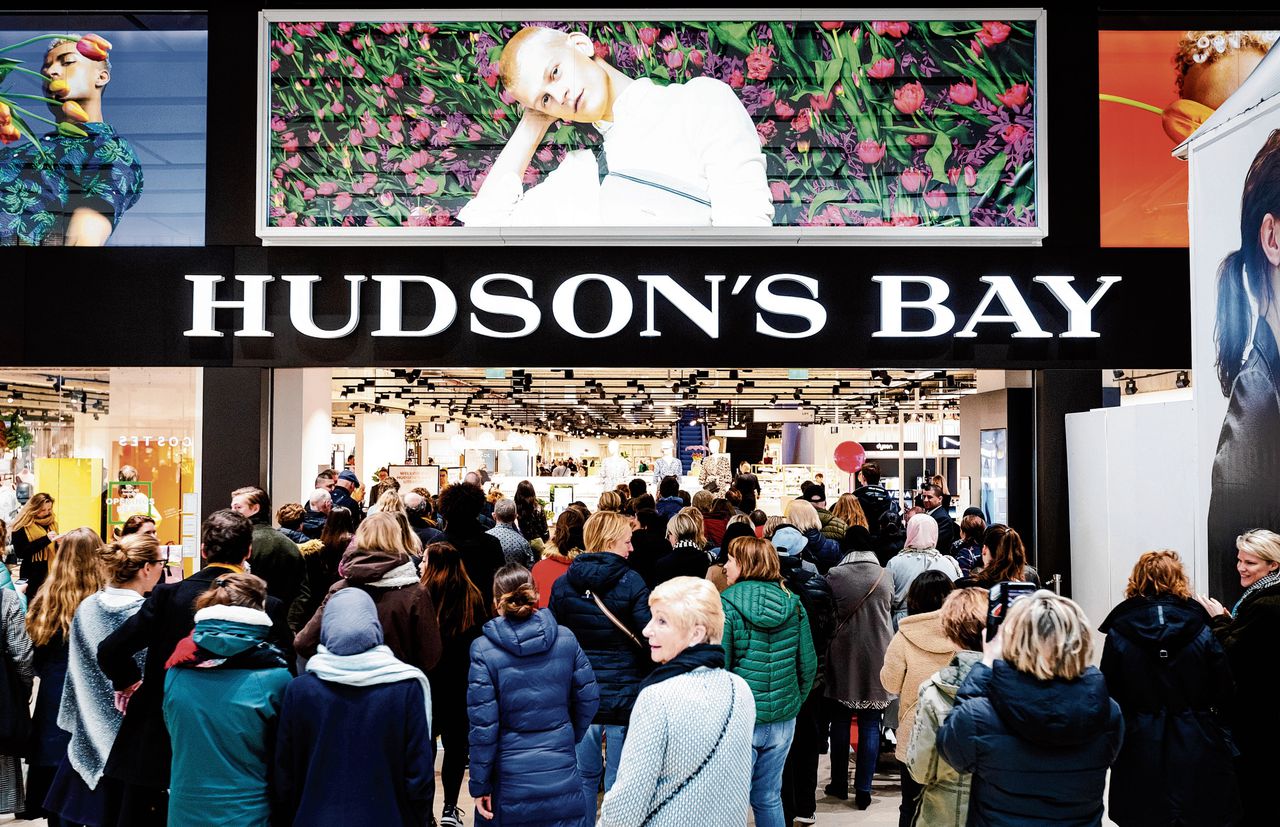 De opening van Hudson’s Bay in Utrecht. Al in de eerste zes maanden besloot het bedrijf de ambitie te laten varen om 20 tot 25 winkels te openen.