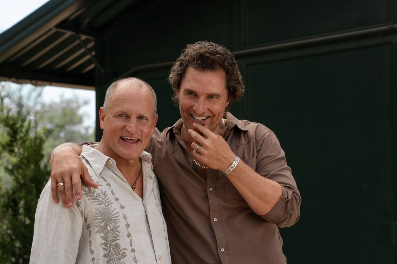 Woody Harrelson and Matthew McConaughey think they are half-brothers