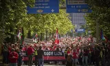 For many it is the first time they demonstrate-the Gaza demonstration in The Hague was massive