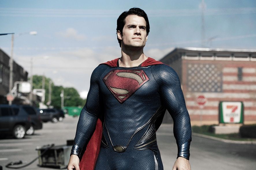 Henry Cavill in zijn rol als Superman in 'Man of Steel'.