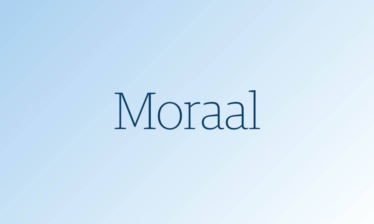 Van moraal naar moreel en terug 