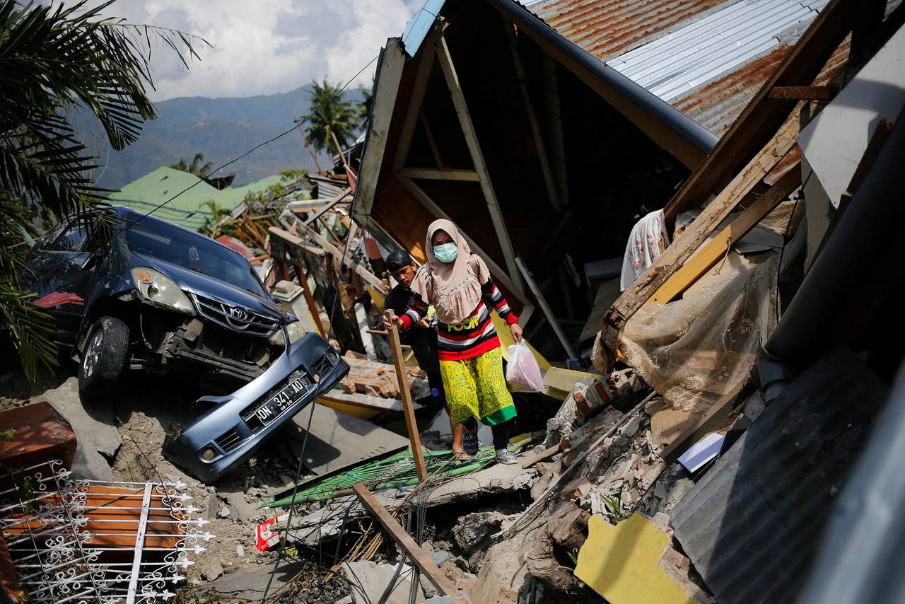 Officieel dodental na natuurgeweld Sulawesi stijgt naar 1.234 