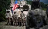 Amerikaanse militairen tijdens de oefening Balkan Sentinel 25 eerder deze maand in Bulgarije. 