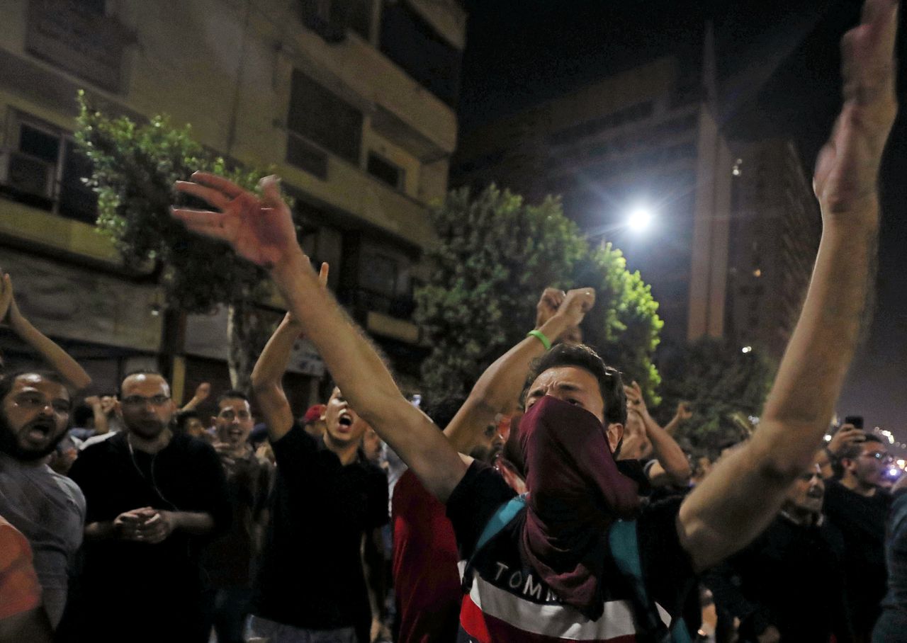 ‘Bijna tweeduizend arrestaties na demonstraties Egypte’ 