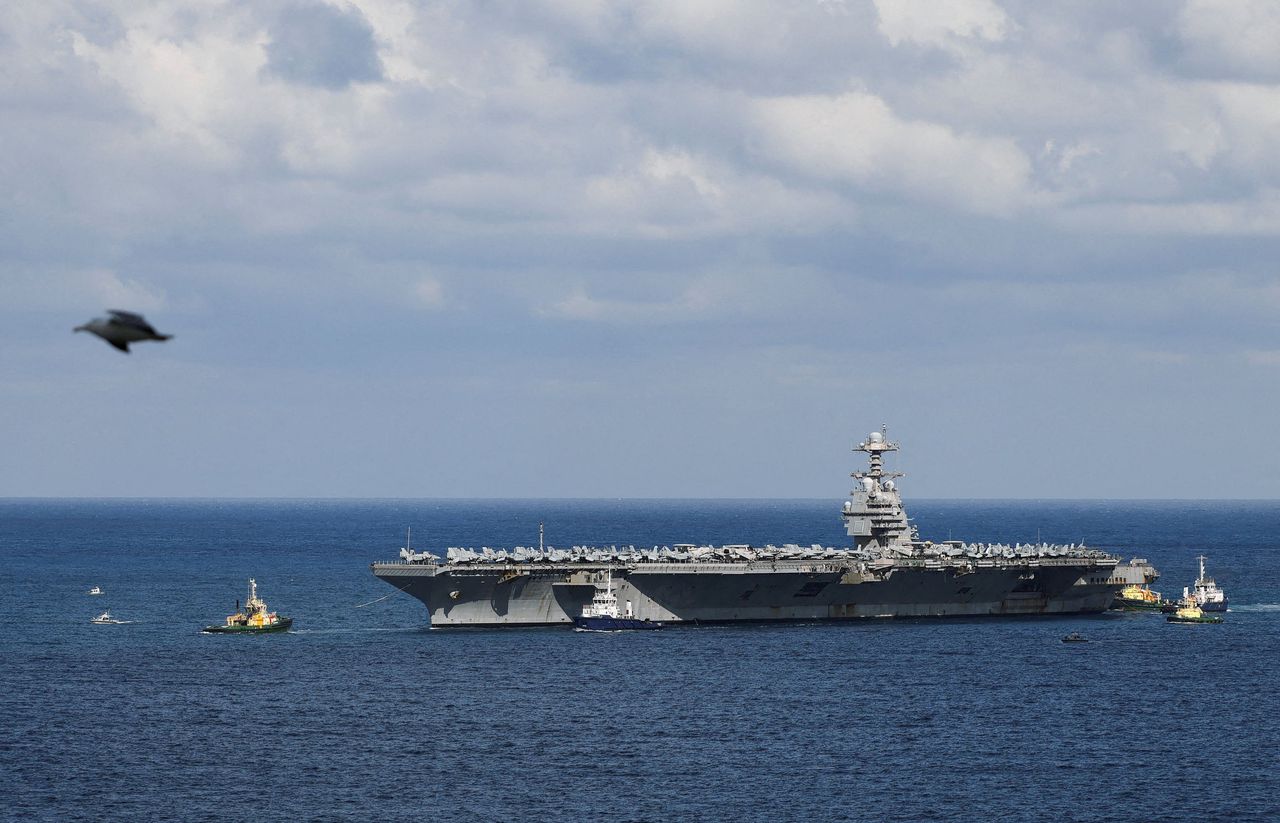 Kroonjuwelen van de Amerikaanse marine hebben omvangrijk schild van defensieve wapens