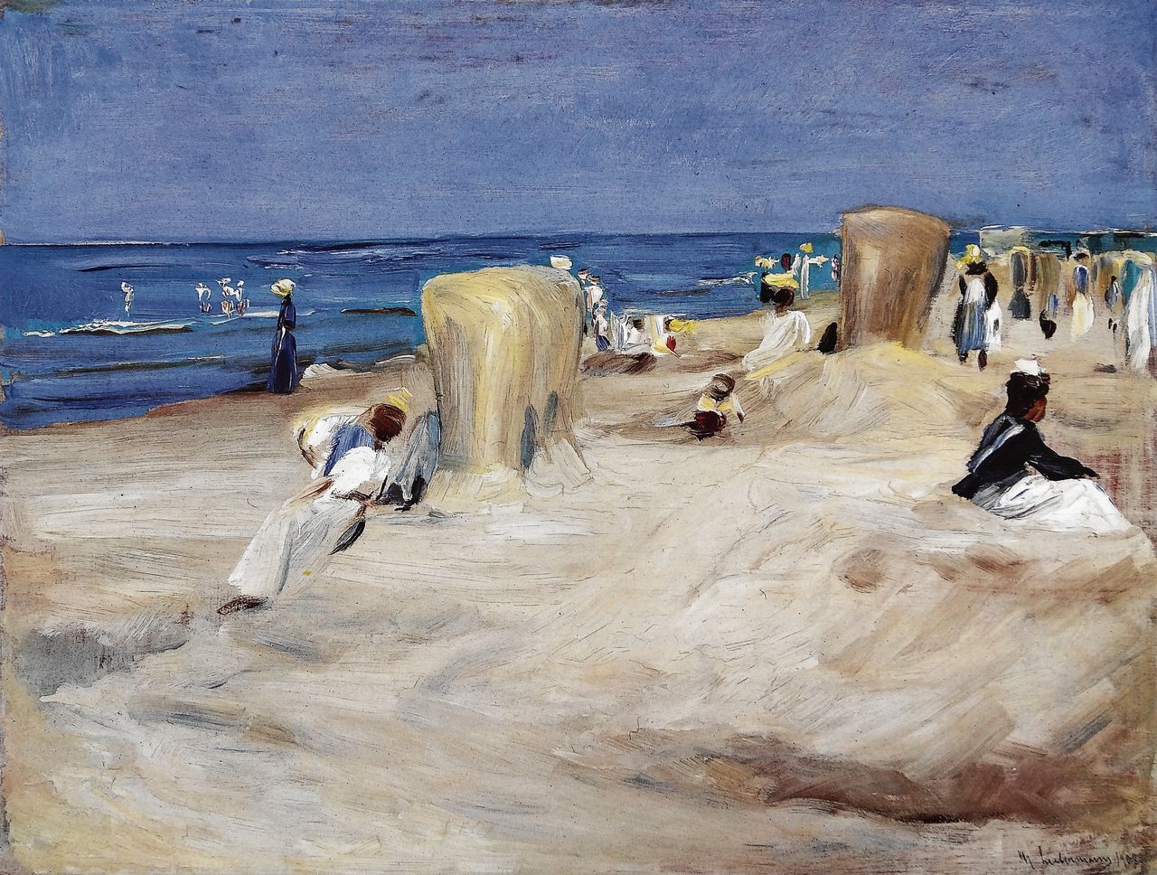Am Strand von Noordwijk (1908)