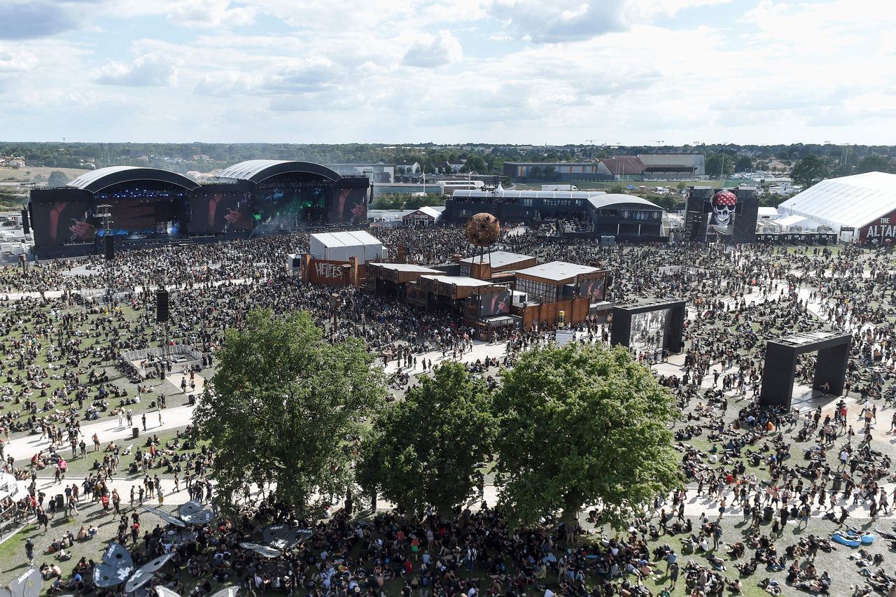 Het Hellfest festival in Frankrijk in 2019.