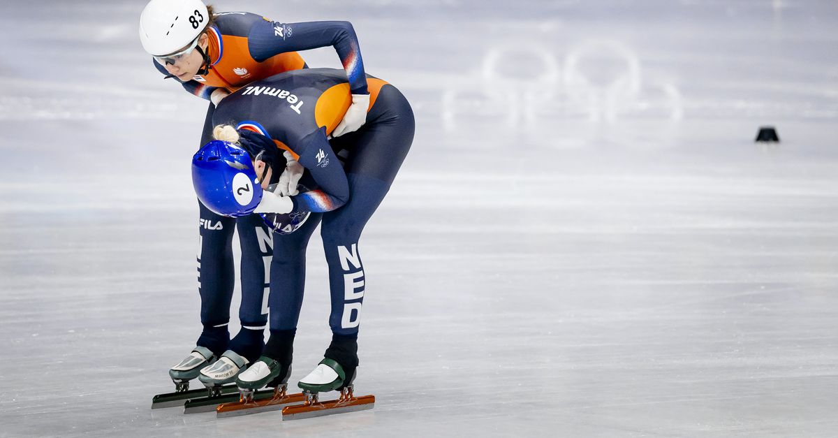 In Milaan gebeurt hetzelfde als vier jaar terug in Beijing: een valpartij en weg is het goud