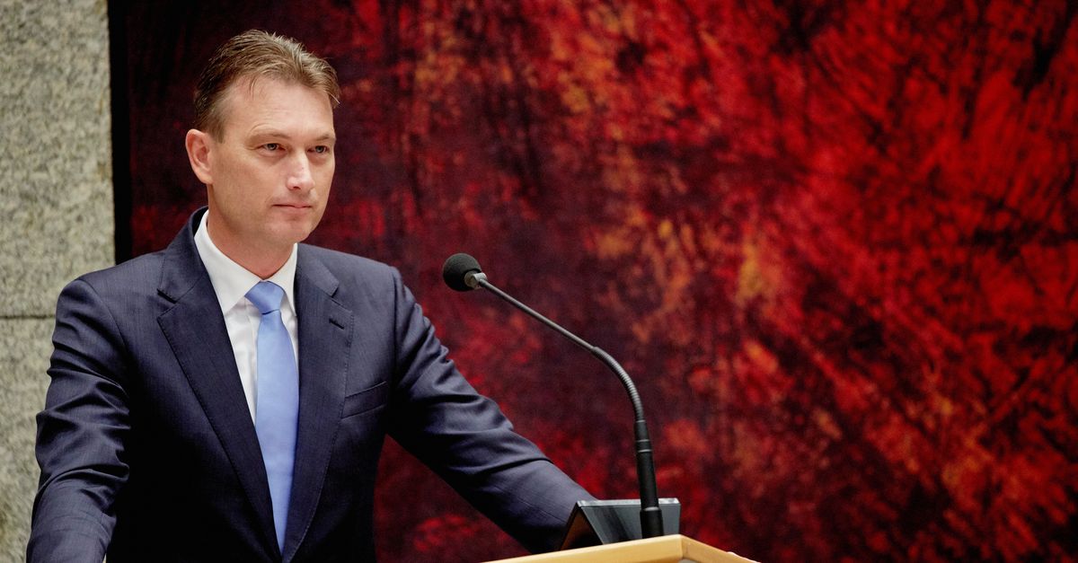 VVDfractievoorzitter Zijlstra ik ontving kogelbrief NRC