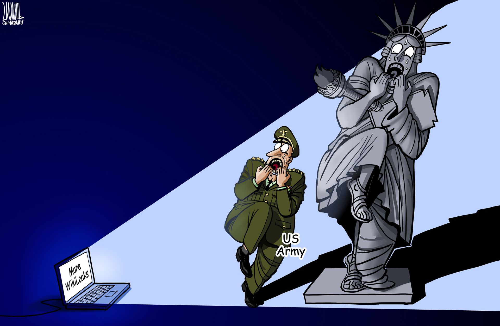 Демократию приносим. НАТО карикатура. Статуя свободы карикатура. Карикатуры на статую свободы США. Карикатуры на США.