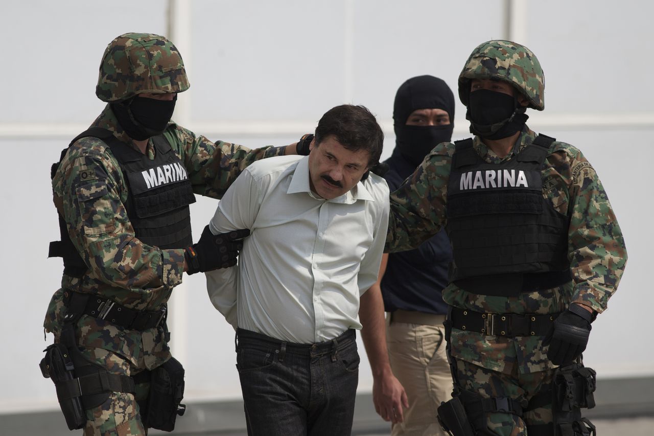 Archiefbeeld van El Chapo uit 2014.