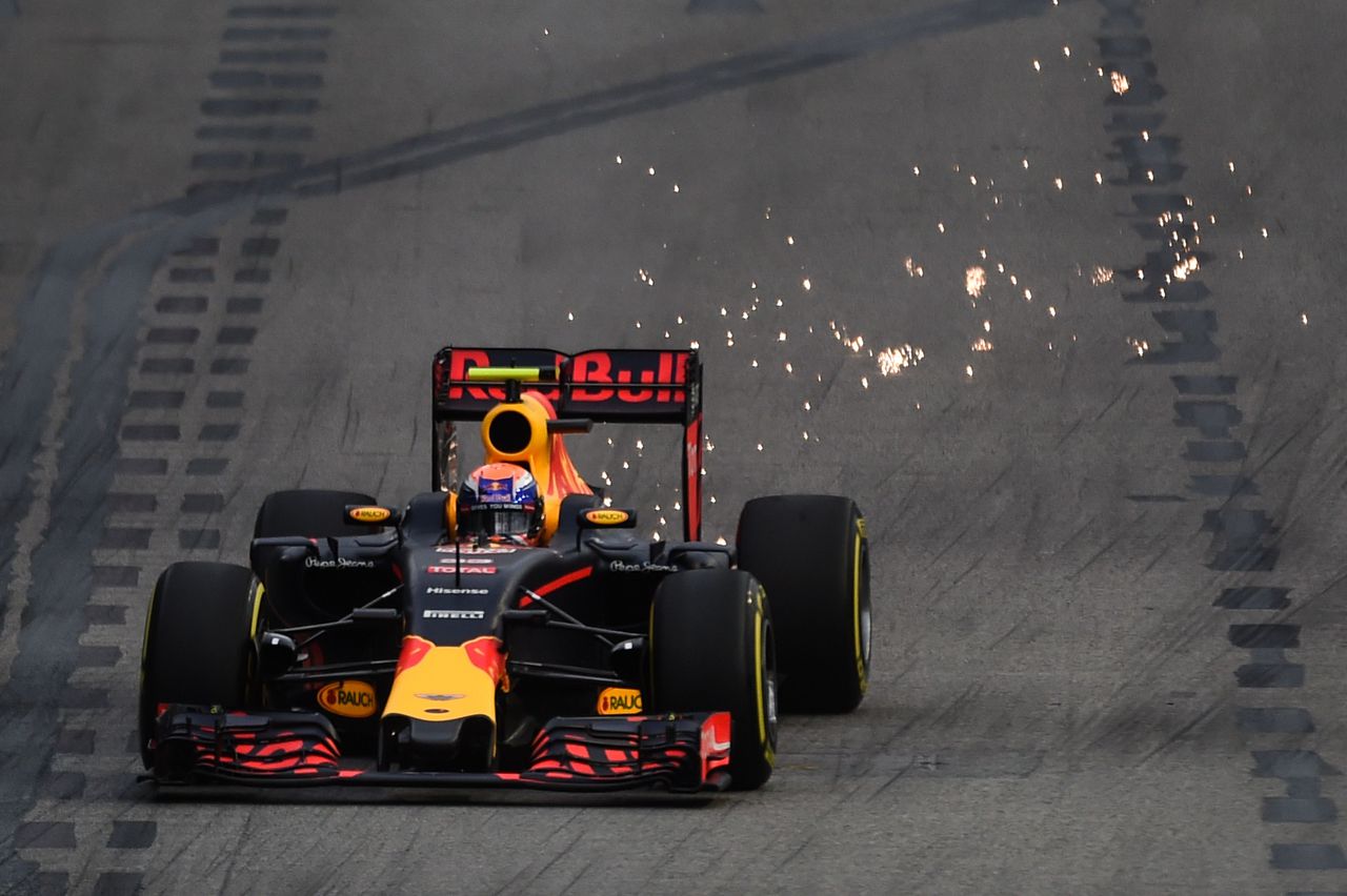 Verstappen kwalificeert zich als vierde in Singapore 