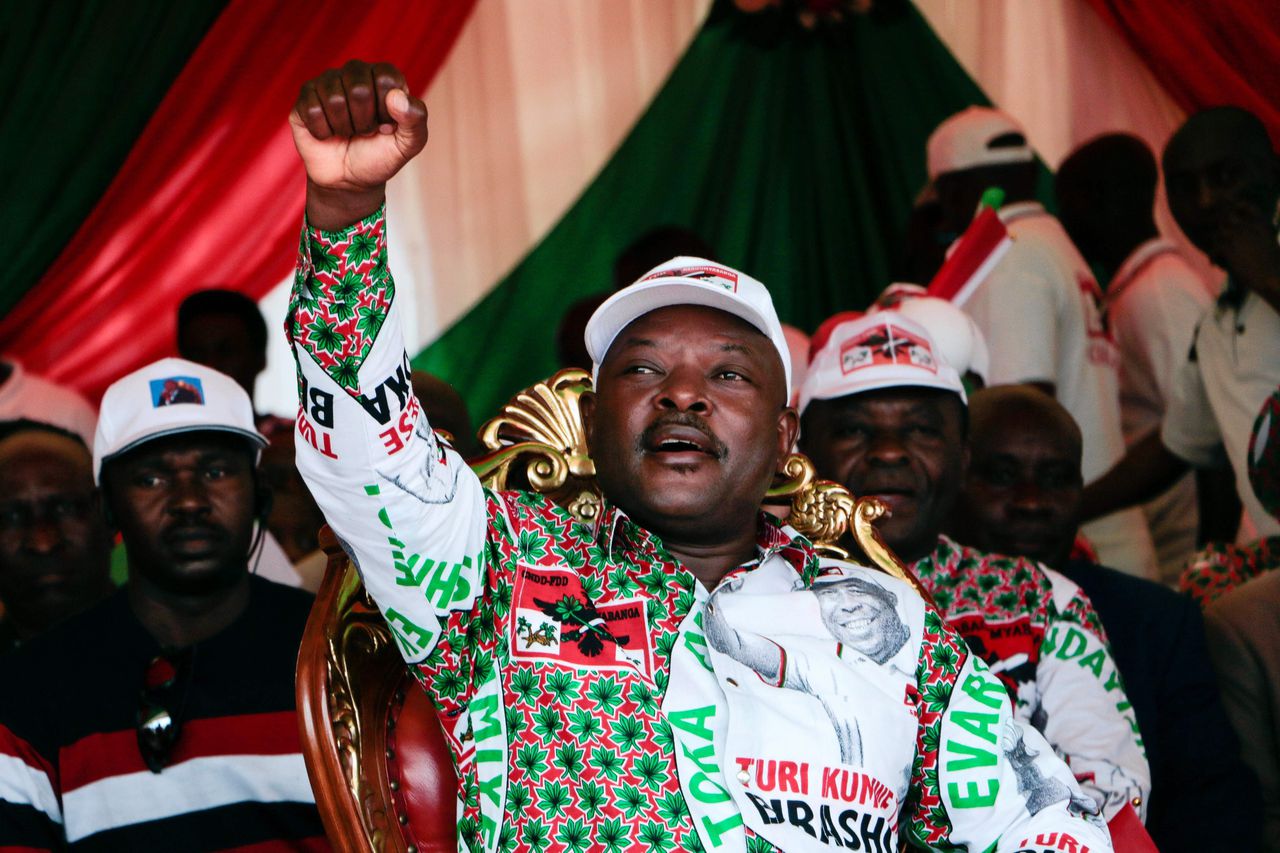 Omstreden president Nkurunziza (55) van Burundi overleden 