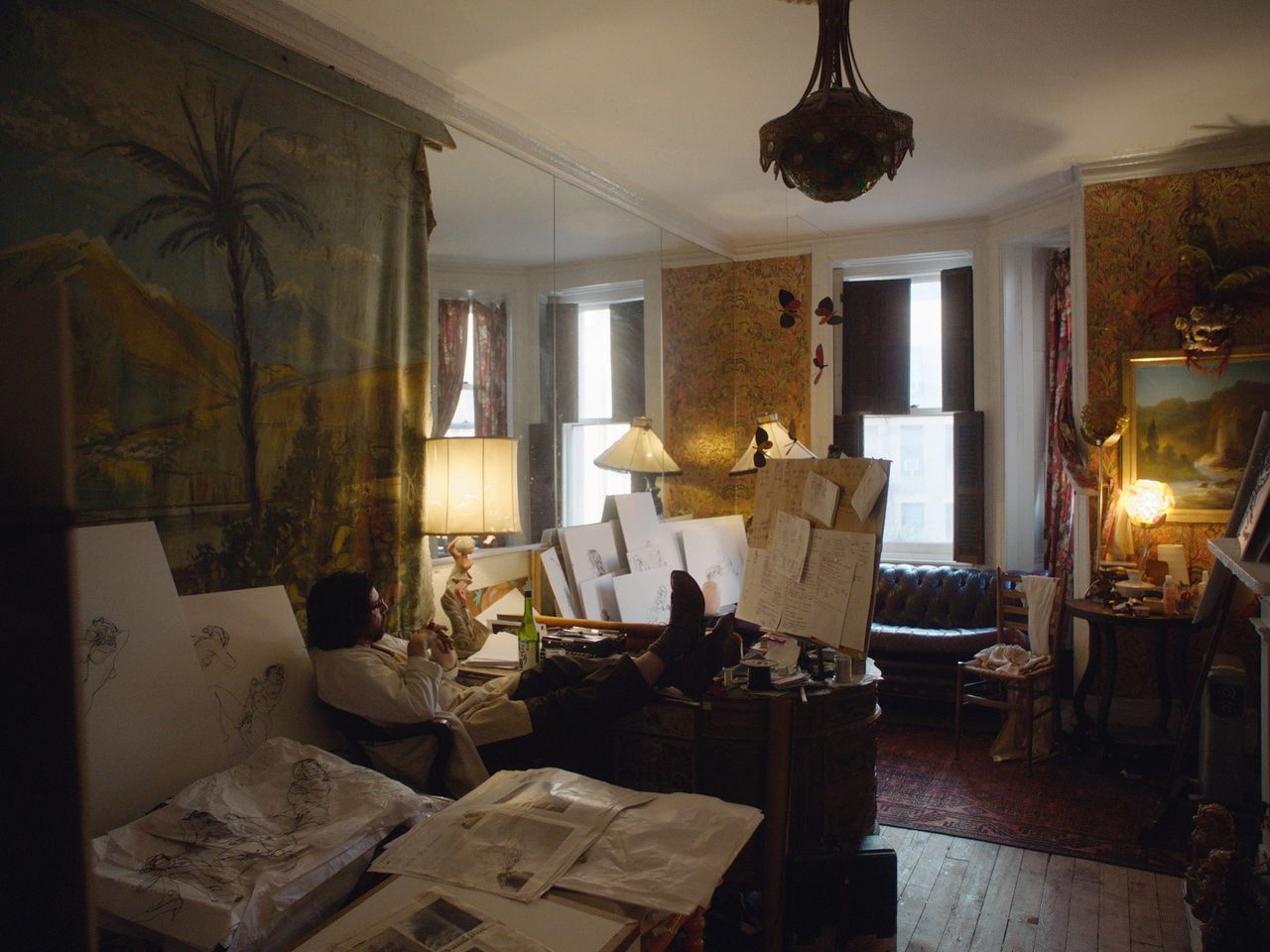 Beeld uit de documentaire ‘Dreaming Walls: Inside the Chelsea Hotel’.