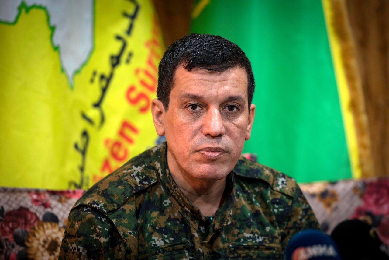 SDF-leider Mazlum Kobani Foto AFP
