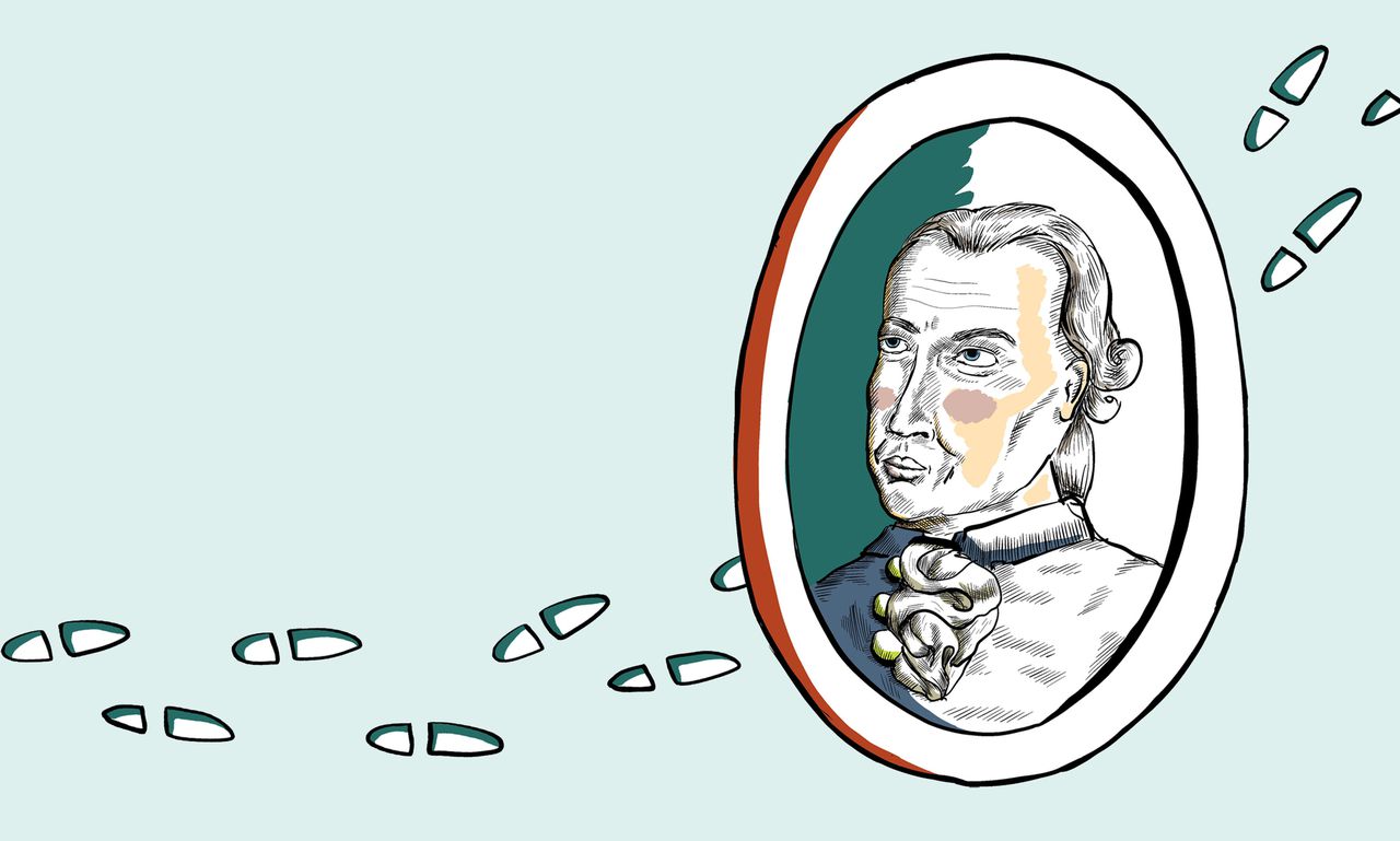 In de voetsporen van de revolutionaire denker Kant 