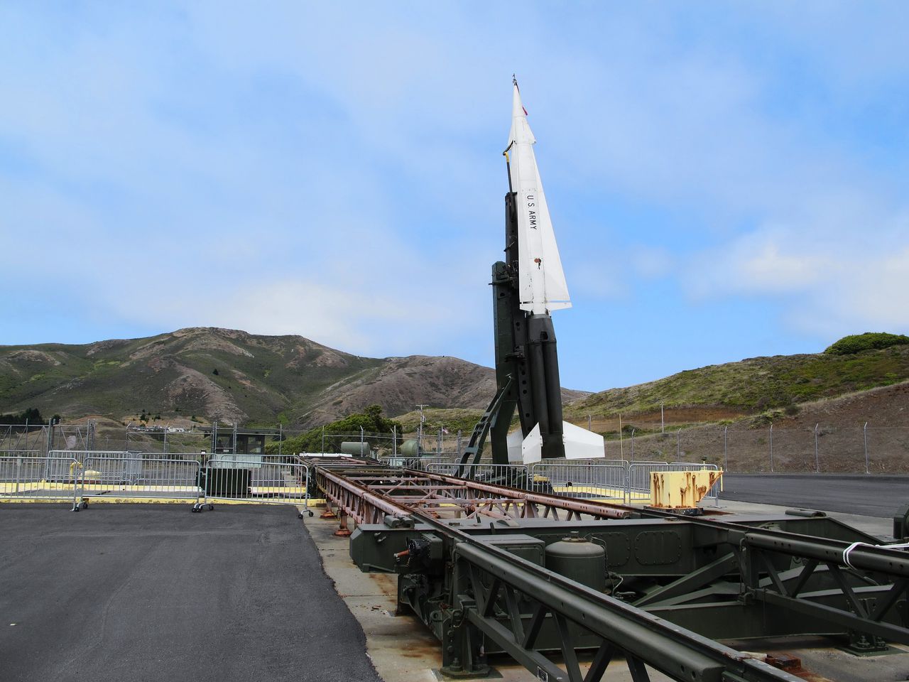Nike Hercules Nuclear Missile Site SF-88 Missile Launcher